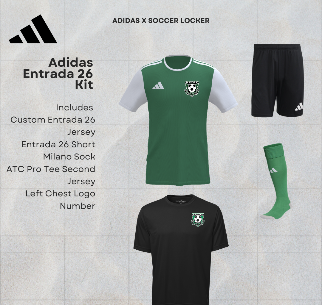 Aurora Adidas Entrada 26 Kit